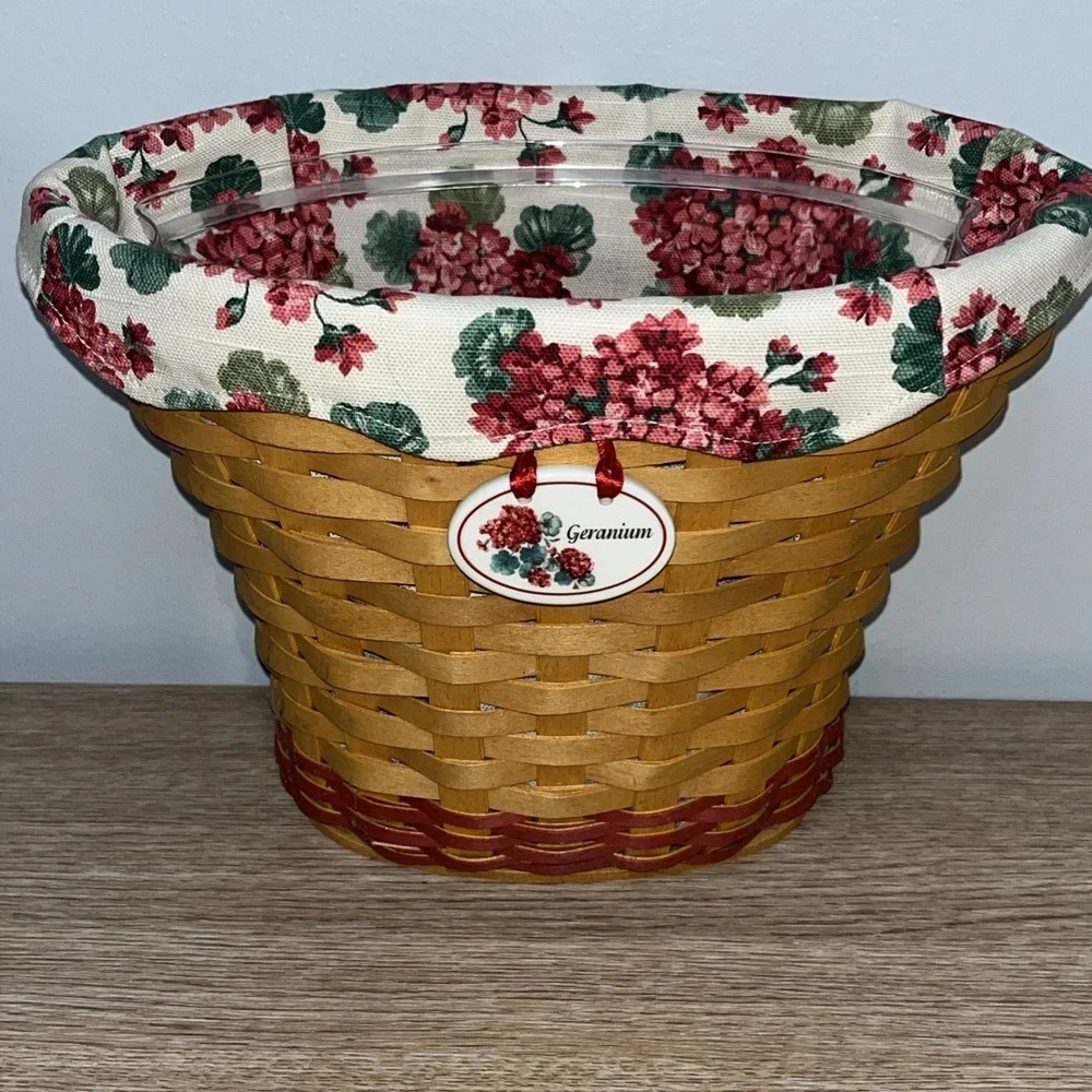 Longaberger 2002 geranium